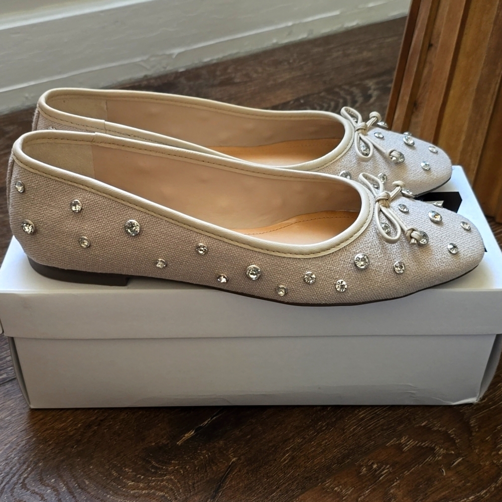 NEW SCHUTZ Arissa Shine Flats Size 8B - Picture 9 of 11